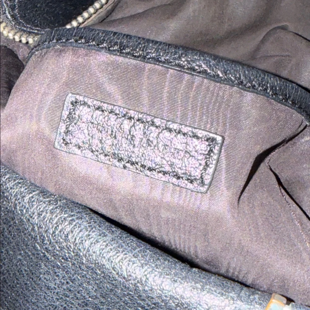 Brooks Brothers Black Pebbled Leather Satchel - Picture 11 of 12